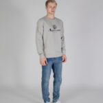 Felpa senza cappuccio Aquascutum ACTIVE BIG LOGO CREWNECK Grigio - Foto 2