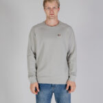 Felpa senza cappuccio Aquascutum ACTIVE PATCH CREWNECK Grigio - Foto 1