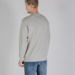 Felpa senza cappuccio Aquascutum ACTIVE PATCH CREWNECK Grigio - Foto 4