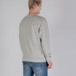 Felpa senza cappuccio Aquascutum ACTIVE SMALL LOGO CREWNECK Grigio - Foto 3