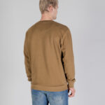 Felpa senza cappuccio Aquascutum ACTIVE SMALL LOGO CREWNECK Marrone - Foto 3