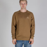 Felpa senza cappuccio Aquascutum ACTIVE SMALL LOGO RAGLAN Marrone - Foto 1