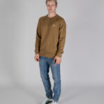 Felpa senza cappuccio Aquascutum ACTIVE SMALL LOGO RAGLAN Marrone - Foto 3