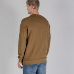 Felpa senza cappuccio Aquascutum ACTIVE SMALL LOGO RAGLAN Marrone - Foto 4