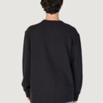 Felpa senza cappuccio Calvin Klein Jeans CITY GRID LS TEE Nero - Foto 3