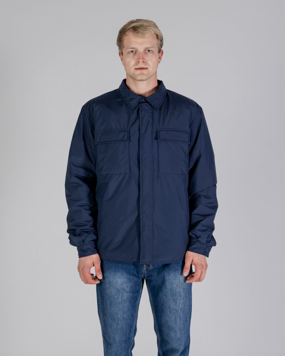 Giacchetto Aquascutum RLG ACTIVE JACK-SHIRT Blu - Foto 1