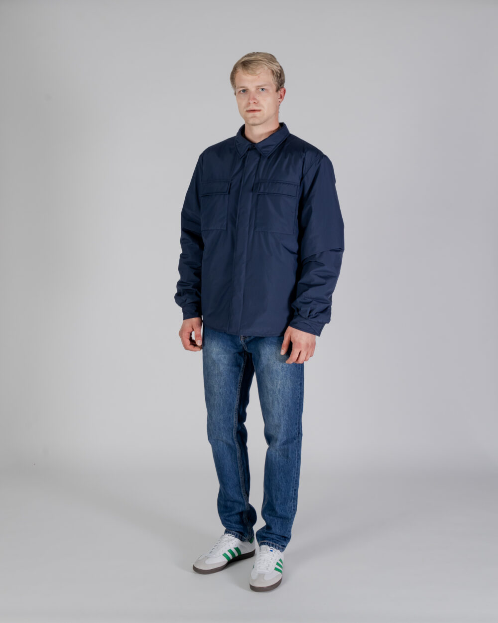 Giacchetto Aquascutum RLG ACTIVE JACK-SHIRT Blu - Foto 2