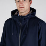 Giacchetto Aquascutum SHELL HYBRID HOODED JACKET Blu - Foto 3