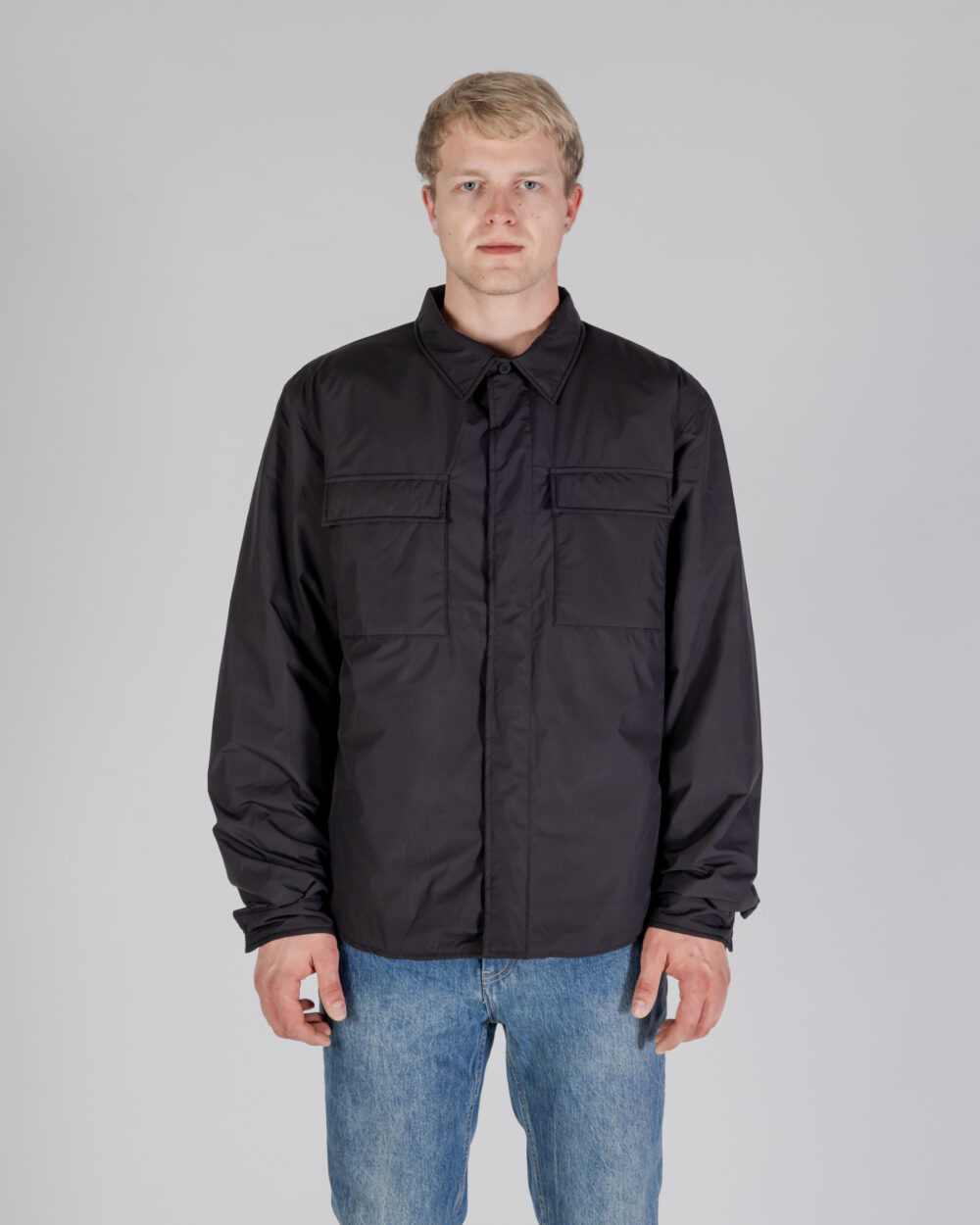 Giacchetto Aquascutum RLG ACTIVE JACK-SHIRT Nero - Foto 1