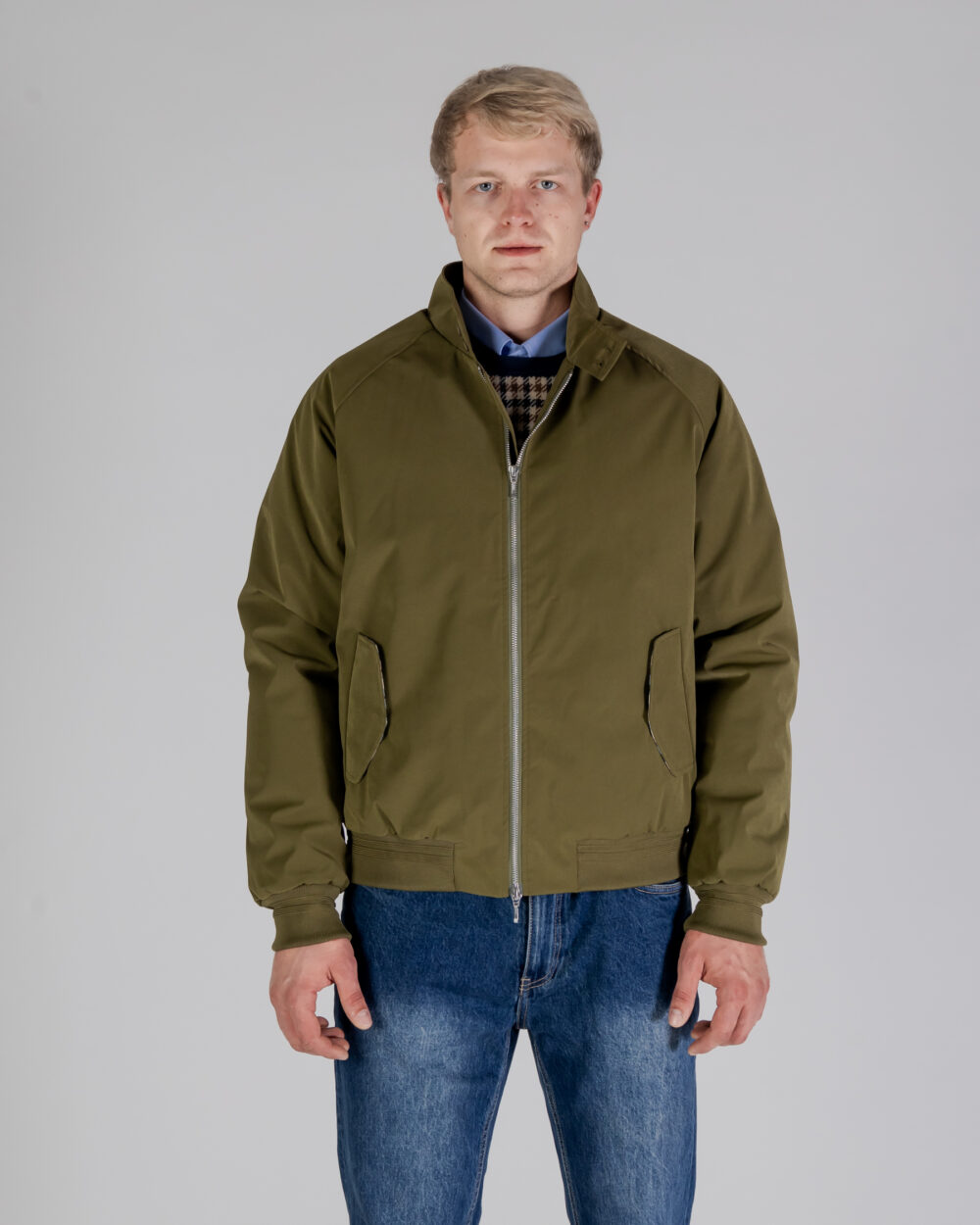 Giacchetto Aquascutum HYDRO ACTIVE SCUTUM JACKET Verde Oliva - Foto 1