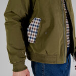 Giacchetto Aquascutum HYDRO ACTIVE SCUTUM JACKET Verde Oliva - Foto 4