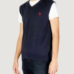 Gilet in maglia U.S. Polo Assn.  Blu - Foto 2