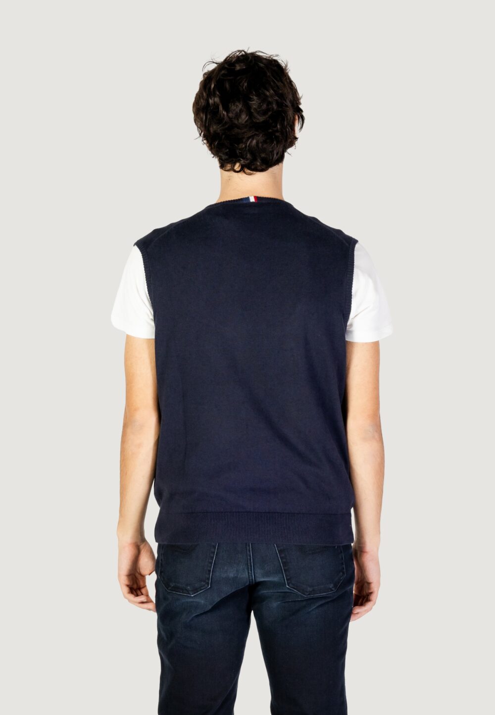 Gilet in maglia U.S. Polo Assn.  Blu - Foto 4