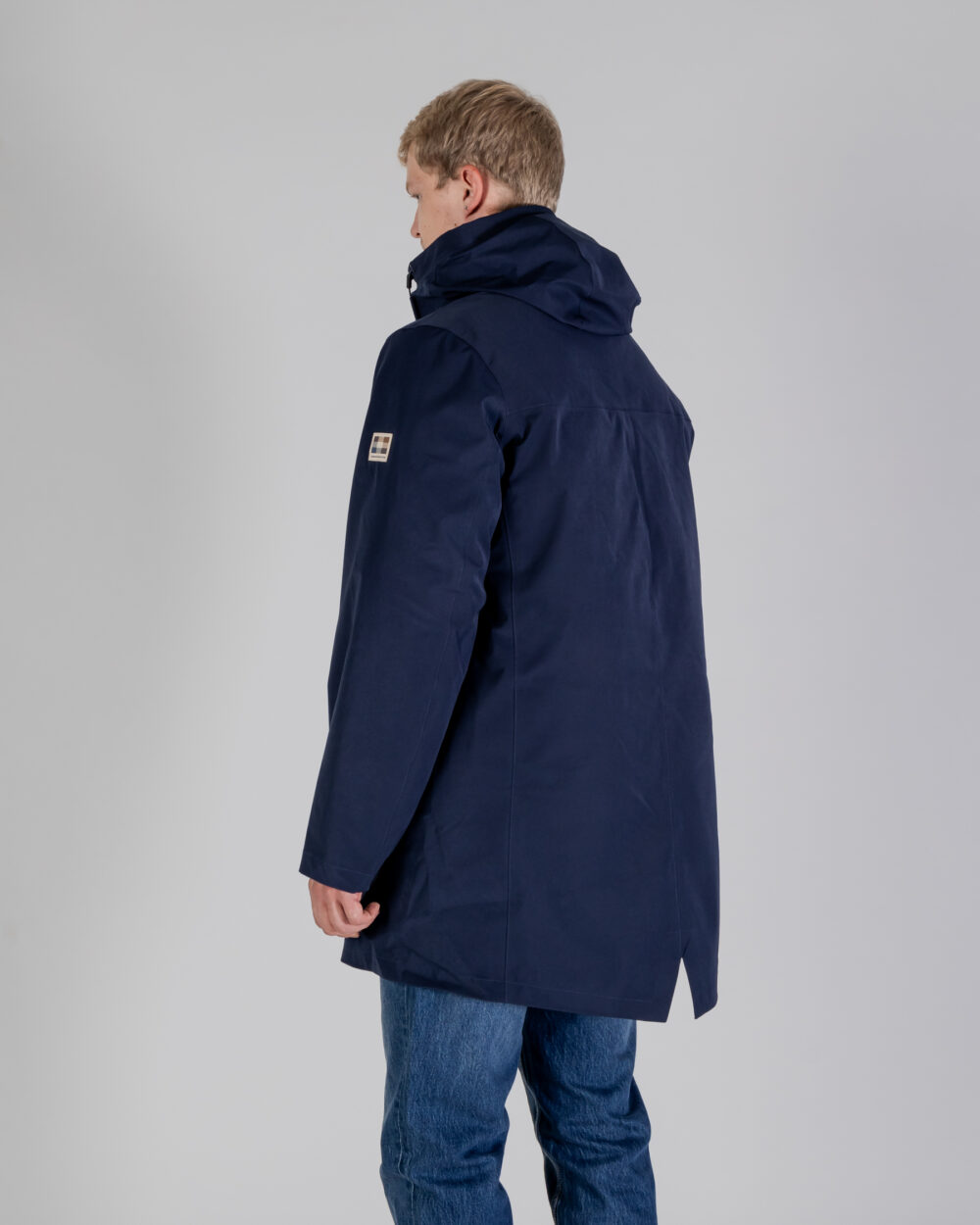 Parka Aquascutum HYDRO 3-WAY ACTIVE CLUB CHECK PARKA Blu - Foto 3