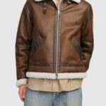 Giubbotto Jack Jones JORCOLE AVIATOR JACKET Marrone - Foto 2