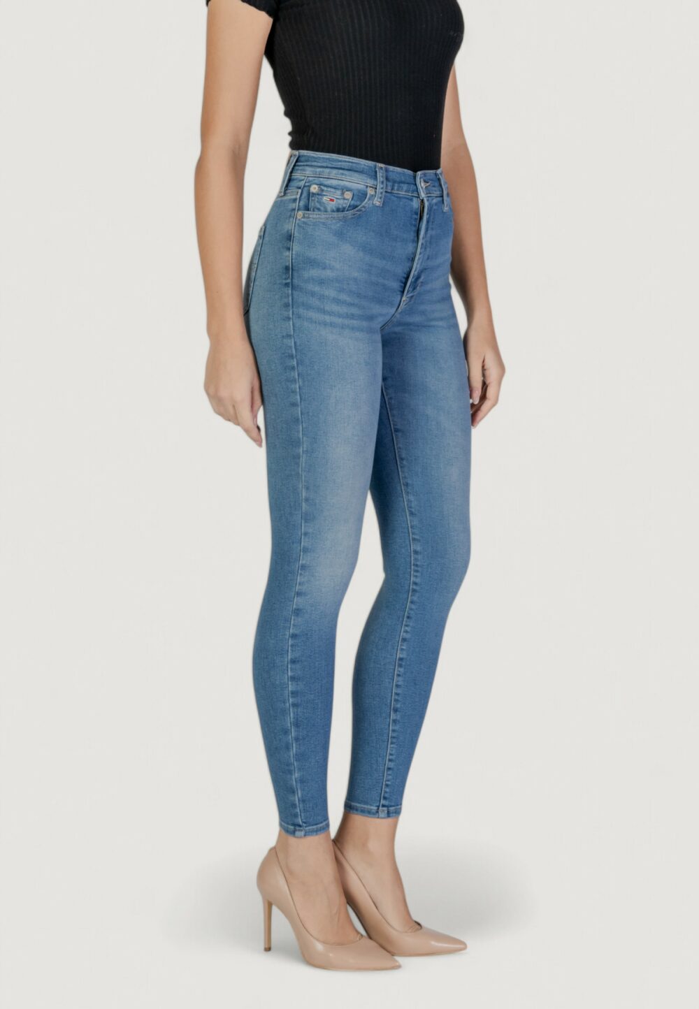 Jeans skinny Tommy Hilfiger Jeans SYLVIA HGH SKN AI123 Denim - Foto 3