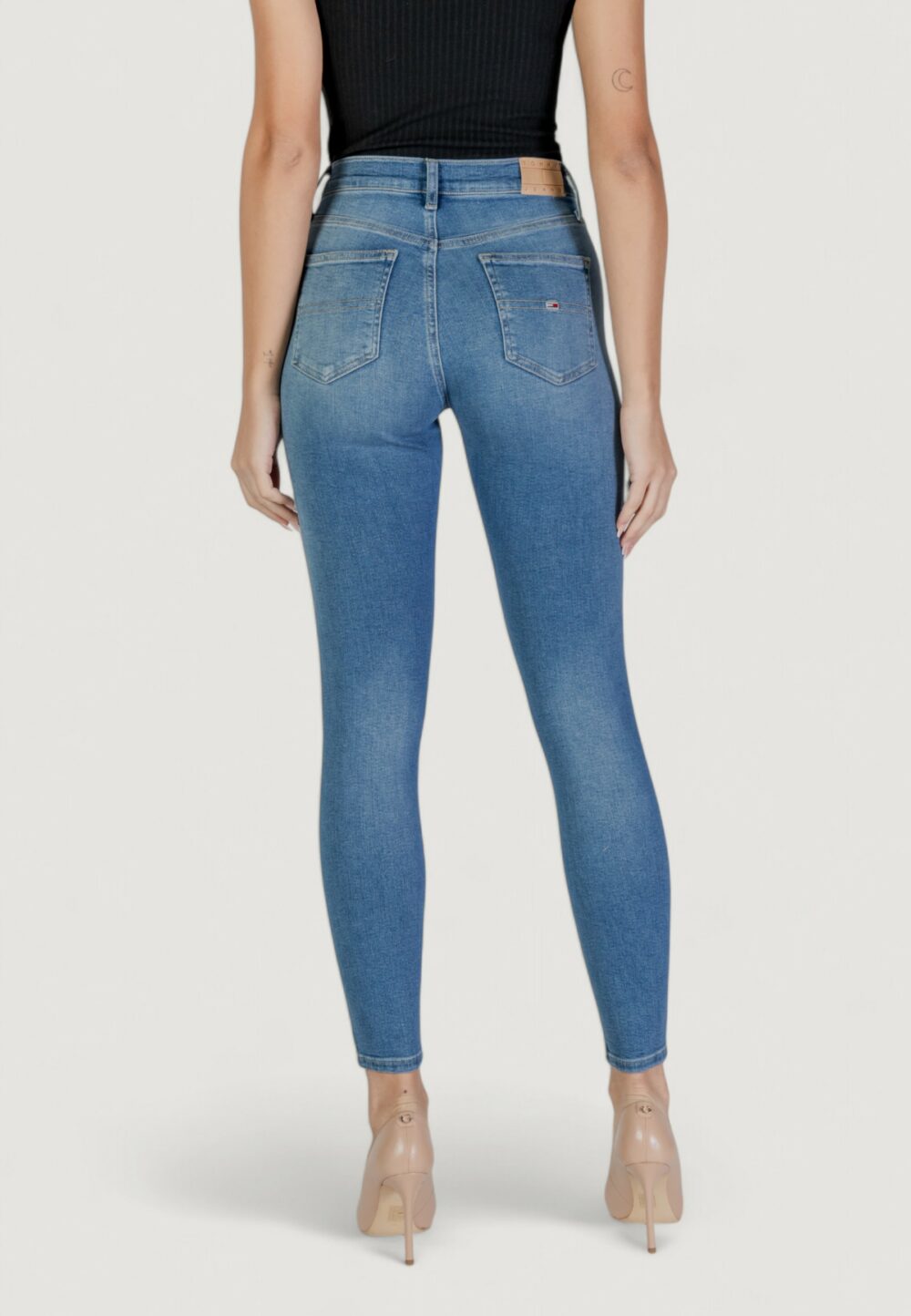 Jeans skinny Tommy Hilfiger Jeans SYLVIA HGH SKN AI123 Denim - Foto 4