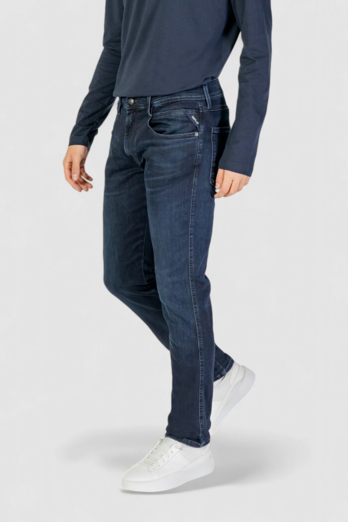 Jeans slim Replay 11.5 OZ HYPERFLEX Blu – M914Y .000.661 K00