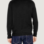 Maglia Antony Morato COTTON WOOL BLEND YARN WITH JACQUARD 3D Nero - Foto 2