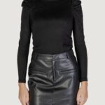 Maglia Jacqueline de Yong JDYTONSY L/S PUFF SLEEVE TOP JRS ATK Nero - Foto 1