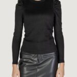 Maglia Jacqueline de Yong JDYTONSY L/S PUFF SLEEVE TOP JRS ATK Nero - Foto 5