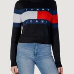 Maglia Tommy Hilfiger Jeans TJW CENTER FLAG Nero - Foto 1