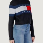 Maglia Tommy Hilfiger Jeans TJW CENTER FLAG Nero - Foto 3