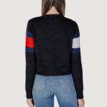 Maglia Tommy Hilfiger Jeans TJW CENTER FLAG Nero - Foto 4