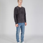 Maglione Aquascutum ACTIVE CHENILLE CREWNECK Antracite - Foto 2