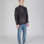 Maglione Aquascutum ACTIVE CHENILLE TURTLE NECK Antracite - Foto 2