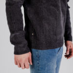 Maglione Aquascutum ACTIVE CHENILLE TURTLE NECK Antracite - Foto 4