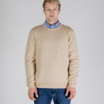 Maglione Aquascutum ACTIVE CLUB CHECK SLEEVES SWEATER Beige - Foto 1