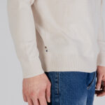 Maglione Aquascutum ACTIVE CHENILLE CREWNECK Beige chiaro - Foto 5