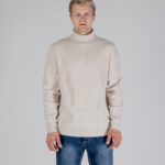 Maglione Aquascutum ACTIVE CHENILLE TURTLE NECK Beige chiaro - Foto 1