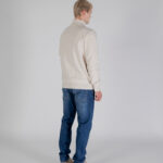 Maglione Aquascutum ACTIVE CHENILLE TURTLE NECK Beige chiaro - Foto 4