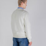 Maglione Aquascutum ACTIVE CABLE PATCH SWEATER Bianco - Foto 2