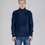 Maglione Aquascutum ACTIVE CHENILLE TURTLE NECK Blu - Foto 1