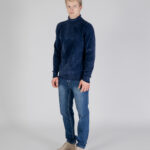 Maglione Aquascutum ACTIVE CHENILLE TURTLE NECK Blu - Foto 2