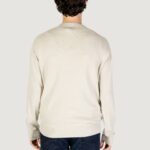 Maglione Calvin Klein Jeans CK INTARSIA MIX Beige chiaro - Foto 3