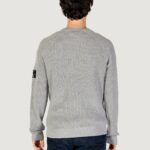 Maglione Calvin Klein Jeans BADGE EASY Grigio - Foto 3