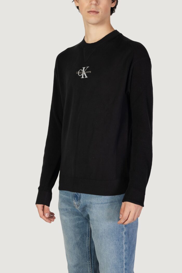 Maglione Calvin Klein MONOLOGO Nero