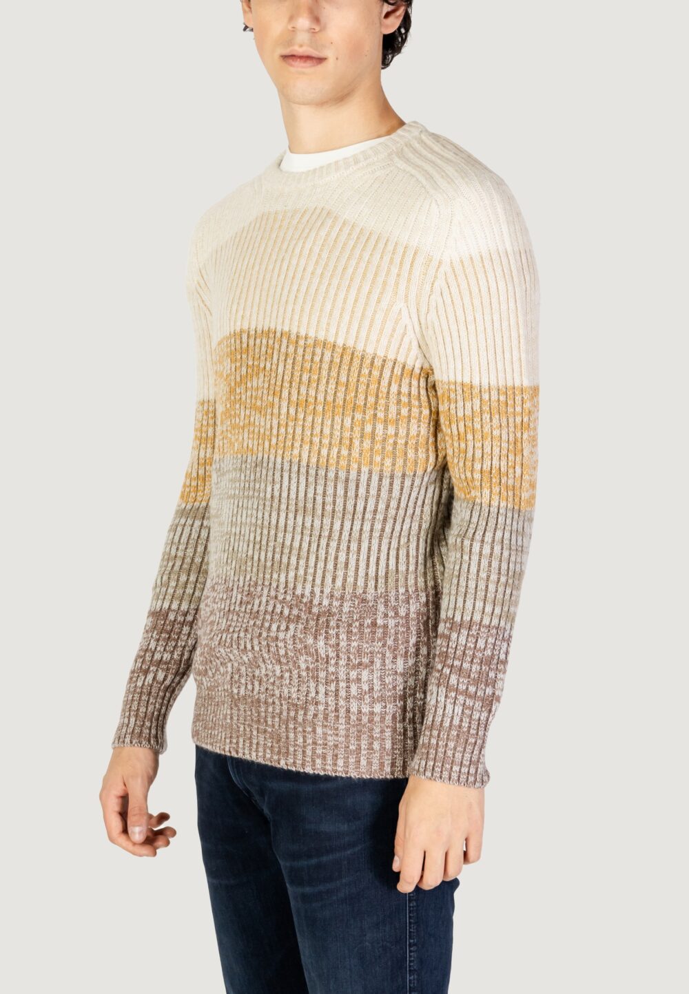 Maglione Hydra Clothing  Beige - Foto 3