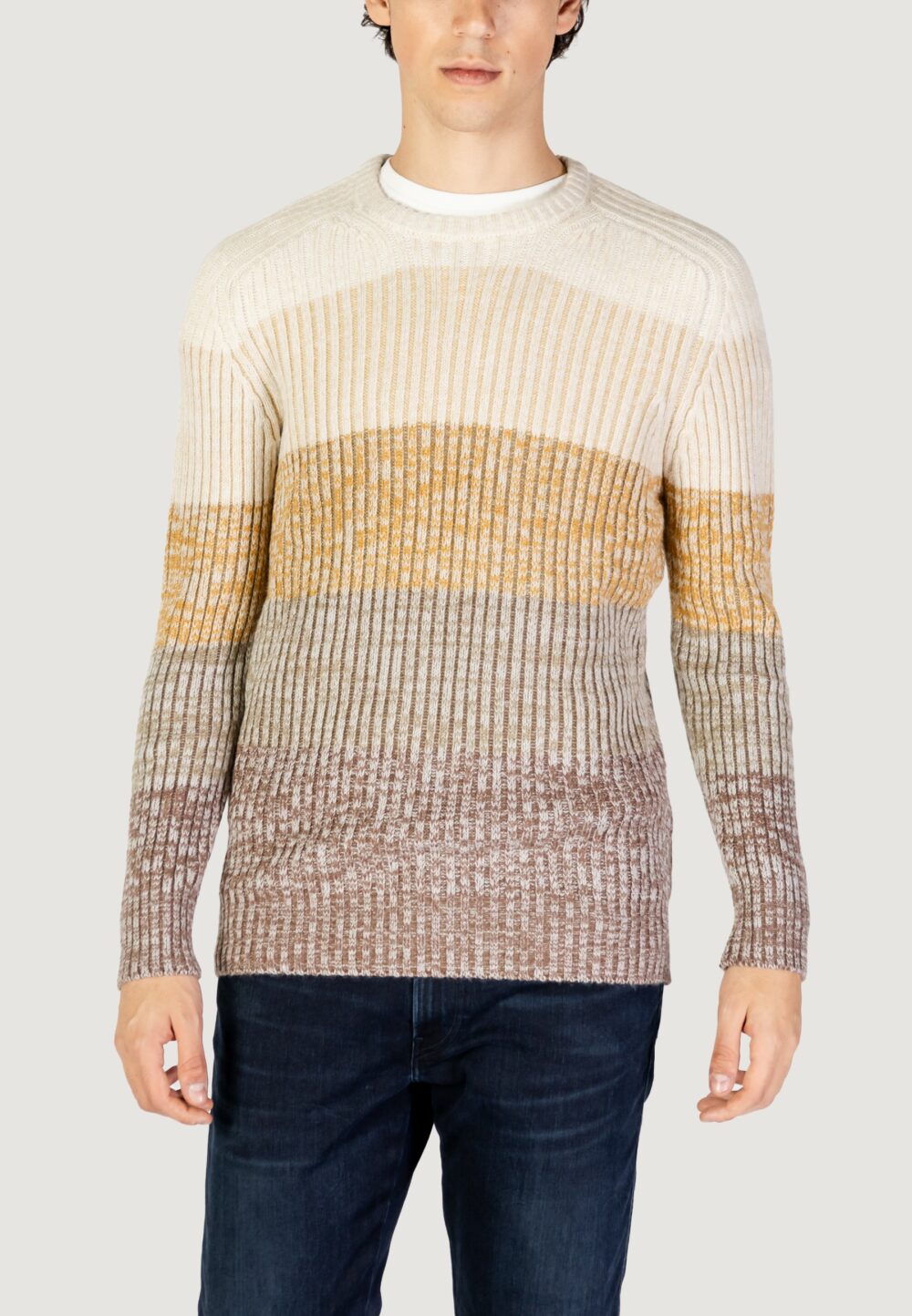 Maglione Hydra Clothing  Beige - Foto 5