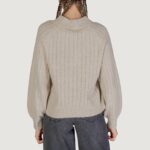 Maglione Jacqueline de Yong JDYASPEN LIFE L/S LUREX V Beige - Foto 4