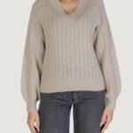 Maglione Jacqueline de Yong JDYASPEN LIFE L/S LUREX V Beige - Foto 5