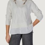 Maglione Jacqueline de Yong Jdynatalia Life L/S On Pull Knt Bianco - Foto 1