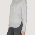 Maglione Jacqueline de Yong Jdynatalia Life L/S On Pull Knt Bianco - Foto 4