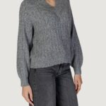 Maglione Jacqueline de Yong JDYASPEN LIFE L/S LUREX V Grigio - Foto 3