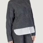 Maglione Jacqueline de Yong Jdynatalia Life L/S On Pull Knt Grigio - Foto 3