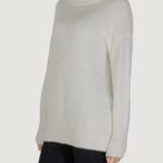 Maglione Only Onlpiumo Ls Loose Rollneck Cc Knt Bianco - Foto 2